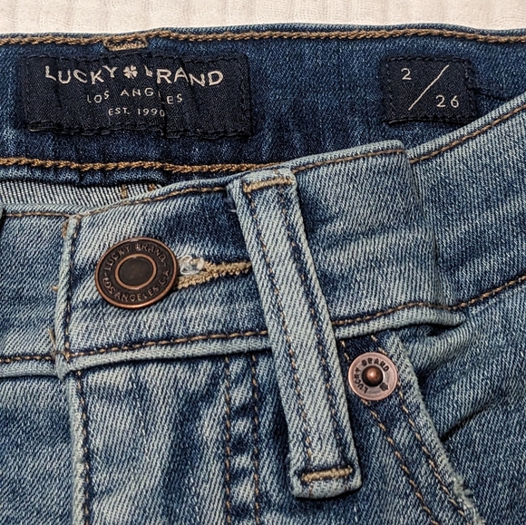 Lucky Bridgette Crop jeans - like new - Picture 2 of 9